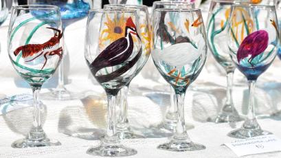 Reverse Glass by Gail can be found at the Market on Saturday. Photo by Judie Mackie/For the News-Leader