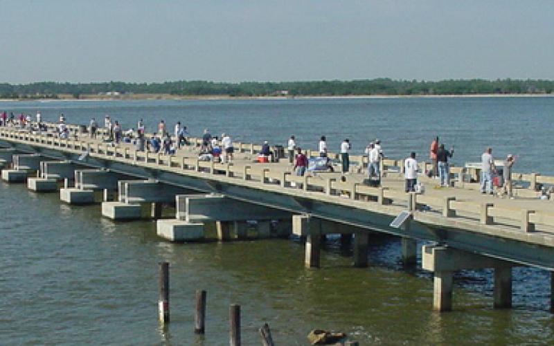 George Crady Bridge Fishing Pier State Park will have to be replaced with a pier in the next decade or two. Photo courtesy Florida Department of Environmental Protection